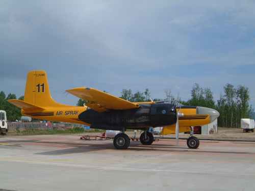 Airspray Tanker 11 at Slave Lake