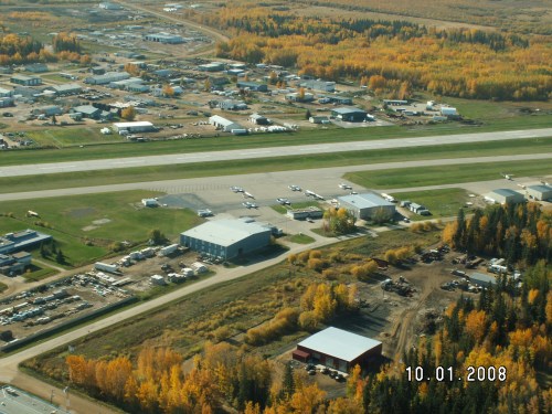 General Aviation Apron From North
