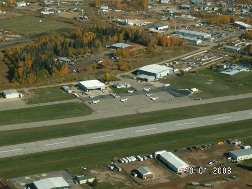 General Aviation Apron From South