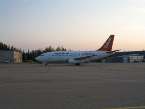 Air North 737 on GA Apron
